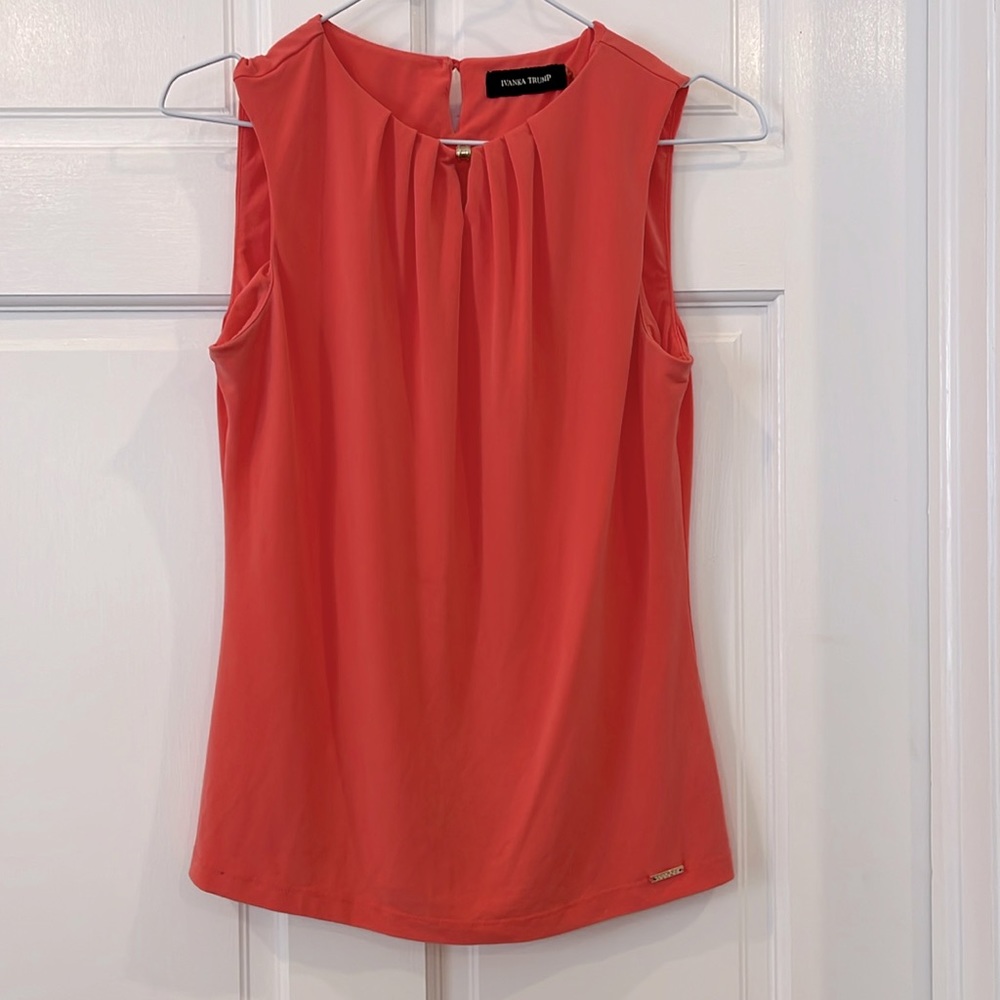 Ivanka Trump sleeveless top